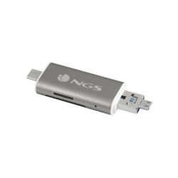 Lettore di schede Mini USB-C 5 in 1 NGS - Micro USB e USB 2.0 - MicroSD e SD