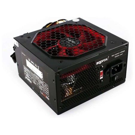 Approx Fuente de Alimentacion Gaming 500W ATX 2.31 - PFC - Ventilador Silencioso 120mm