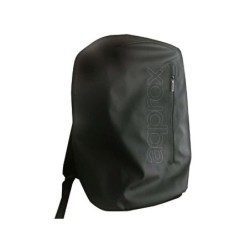 Approx Mochila para Portatil 15.6" - Resistente al Agua - Acolchado Interior de Alta Calidad - Negro