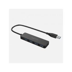 Approx Hub USB 3.0 con 4 Puertos USB 3.0 - Velocidad hasta 5 Gbps - Cable de 15cm