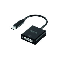 Adattatore approssimativo da USB-C maschio a DVI femmina - Risoluzione fino a 1080P/60Hz - Cavo da 13 cm