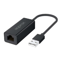 Adattatore approssimativo da USB-A 3.0 a RJ-45 - Trasferimento veloce fino a 2,5 Gbps - Cavo da 17 cm