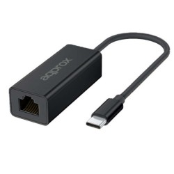 Adattatore approssimativo da USB-C a RJ-45 - Trasferimento veloce fino a 2,5 Gbps - Cavo da 17 cm