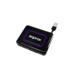 Lettore di schede esterno USB 2.0 circa - Compatibile con DNI elettronico 3.0 - Colore nero
