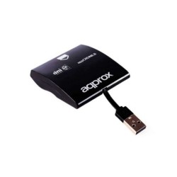 Lettore approssimativo di identità elettronica/tessera sanitaria - USB 2.0 - nero