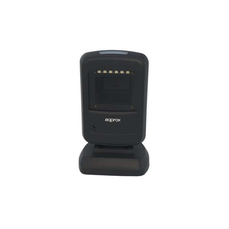 Approx Lector de Codigos de Barras Sobremesa - Indicador LED y Beeper - Disparo Manual y Automatico Approx Lector de Codigos de Barras Sobremesa - Indicador LED y Beeper - Disparo Manual y Automatico
