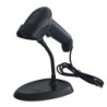 Lettore di codici a barre USB 1D circa con supporto - Indicatore LED, segnale acustico - Velocità 300 volte al secondo - Colore 