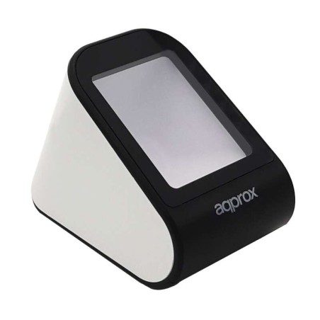 Lettore di codici a barre da tavolo circa 1D/2D - Indicatore LED e segnalatore acustico - Velocità di scansione 30 fps - Trigger