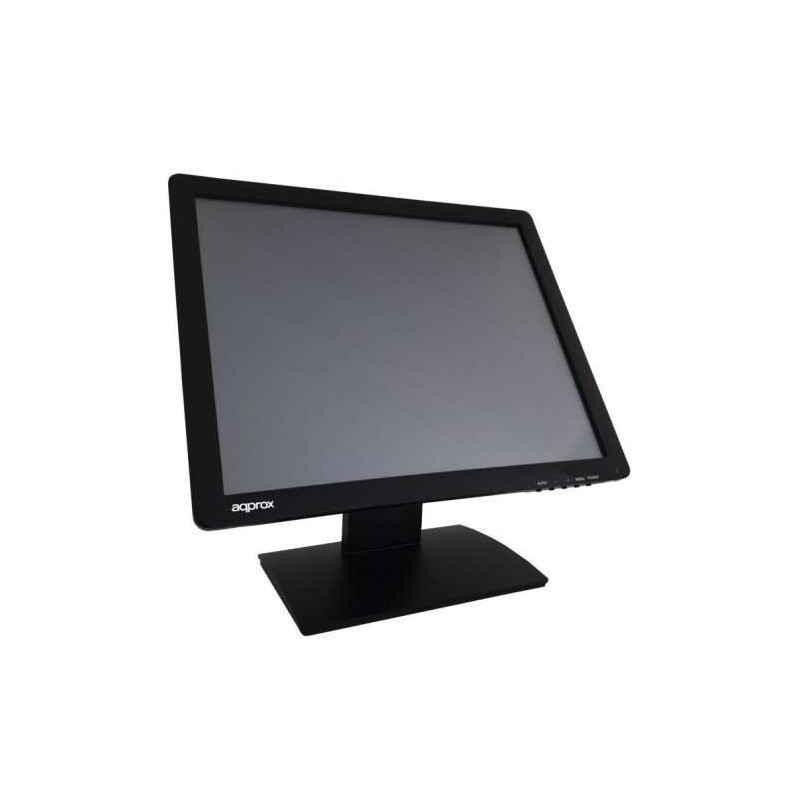 Approx Monitor Tactil LED 19" para TPV 1280 x 1024 - Respuesta 5ms - USB, VGA - VESA Approx Monitor Tactil LED 19" para TPV 1280 x 1024 - Respuesta 5ms - USB, VGA - VESA