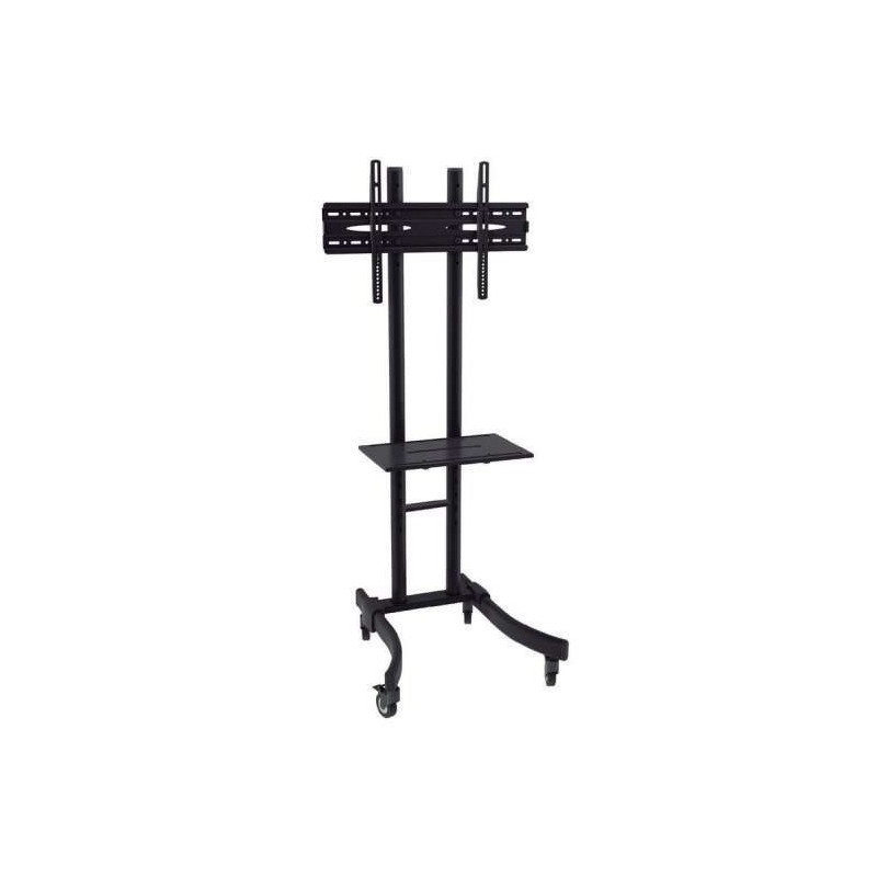 Approx Soporte de Suelo con Ruedas para TV 30"-55" - Bloqueo de Ruedas - Bandeja Multiusos - Peso Max 40Kg - VESA 600X400mm Approx Soporte de Suelo con Ruedas para TV 30"-55" - Bloqueo de Ruedas - Bandeja Multiusos - Peso Max 40Kg - VESA 600X400mm