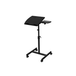Supporto mobile approssimativo per proiettore e laptop - Regolabile - Nastro di fissaggio - Peso massimo 10 kg