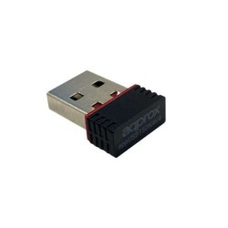 Approx Nano Adaptador USB Wireless-N - Hasta 150Mbps