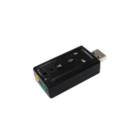 Scheda audio USB da circa 7,1 pollici: ingresso per microfono e altoparlante