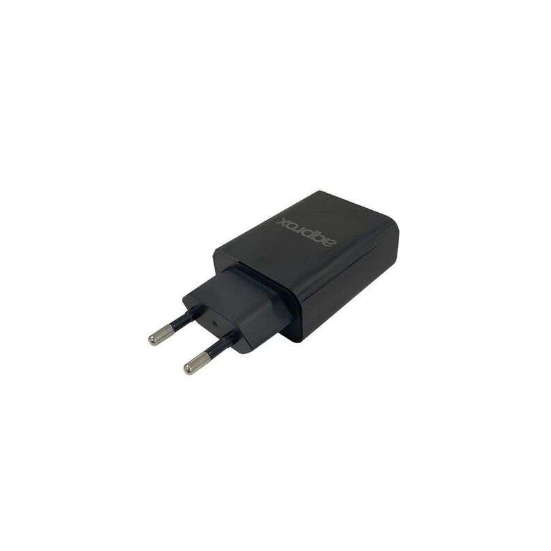 Approx Cargador Doble de Pared USB-A 5V/2.4A 12W