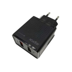 Approx Cargador de Pared de Carga Rapida - 2 Puertos USB