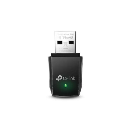 TP-LINK Archer T3U Mini Adaptador USB Inalambrico MU-MIMO AC1300 - Color Negro - Alta Velocidad
