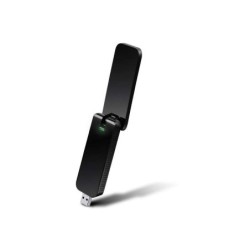TP-Link Archer T4U Adaptador USB 3.0 Inalambrico de Doble Banda AC1300 - Hasta 1200Mbps (867+400) - IEEE 802.11ac - Boton WPS