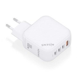 Caricabatterie Aisens GAN 100W - 3xUSB-C PD3.0 QC4.0 - 1xUSB-A QC3.0