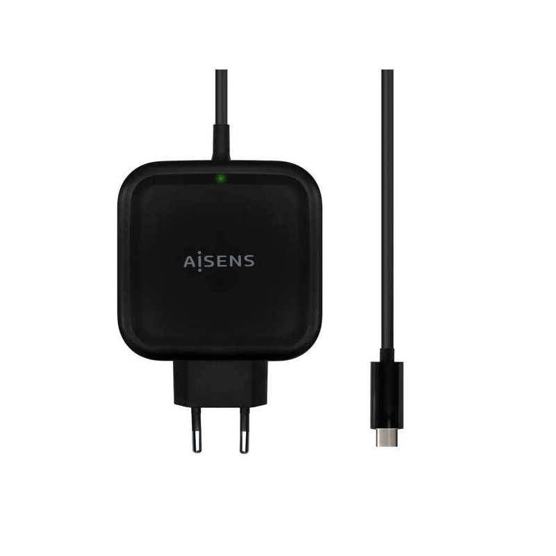 Caricabatterie Aisens 65W PD3.0 QC3.0 1xUSB-C 1,2 m - Colore nero Caricabatterie Aisens 65W PD3.0 QC3.0 1xUSB-C 1,2 m - Colore nero