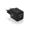 Caricabatterie Aisens Gan 20W - 1xUSB-C PD3.0 QC4.0 - 1xUSB-A QC3.0 - Colore Nero