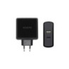 Aisens Cargador para Smartphone 57W 1x USB-C PD3.0 45W, 1x USB-A 5V/2.4A 12W