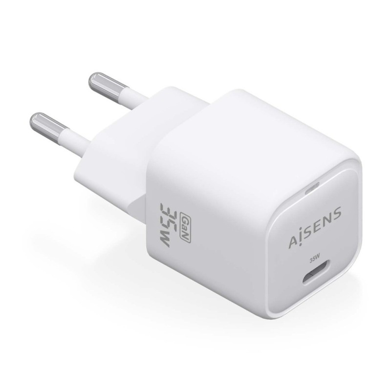 Caricabatterie Aisens GAN 35W - 1xUSB-C PD3.0 QC4.0 Caricabatterie Aisens GAN 35W - 1xUSB-C PD3.0 QC4.0