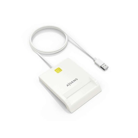 Lettore di smart card Aisens DNI - bianco