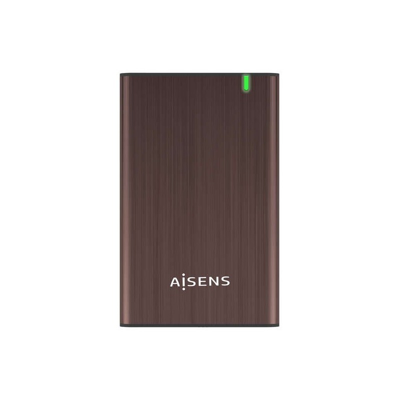 Scatola esterna Aisens 2.5? per dischi rigidi da 9,5 mm SATA I, II e III a USB 3.0/USB 3.1 GEN1 - Colore marrone Scatola esterna Aisens 2.5? per dischi rigidi da 9,5 mm SATA I, II e III a USB 3.0/USB 3.1 GEN1 - Colore marrone