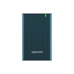 Scatola esterna Aisens 2.5? per dischi rigidi SATA I, II e III da 9,5 mm a USB 3.0/USB 3.1 GEN1 - Colore blu Pacifico