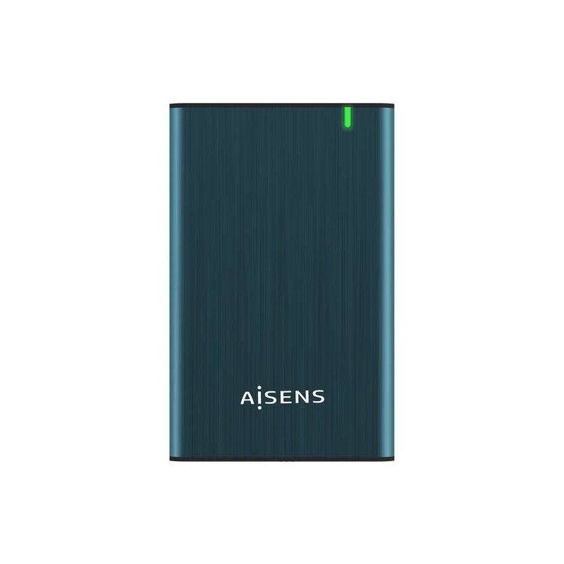 Scatola esterna Aisens 2.5? per dischi rigidi SATA I, II e III da 9,5 mm a USB 3.0/USB 3.1 GEN1 - Colore blu Pacifico Scatola esterna Aisens 2.5? per dischi rigidi SATA I, II e III da 9,5 mm a USB 3.0/USB 3.1 GEN1 - Colore blu Pacifico