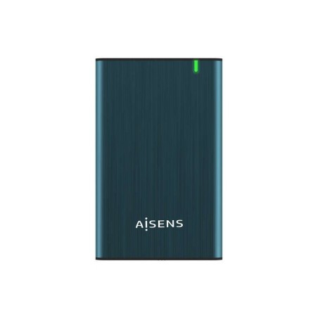Scatola esterna Aisens 2.5? per dischi rigidi SATA I, II e III da 9,5 mm a USB 3.0/USB 3.1 GEN1 - Colore blu Pacifico