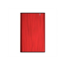Aisens Caja Externa 2.5" para Discos Duros 9.5mm SATA I - II y III a USB 3.0/USB 3.1 GEN1 - Color Rojo