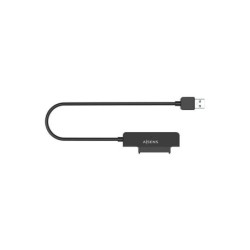 Aisens Adaptador ASE-25A03B SATA a USB-A USB 3.0/USB3.1 Gen1 para Discos Duros 2.5" - Color Negro