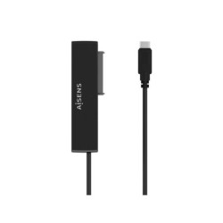 Adattatore Aisens SATA a USB-C USB 3.0/USB3.1 GEN1 per 2.5?? e 3,5?? con alimentatore - colore nero
