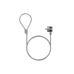 Aisens Cable de Seguridad con Cerradura de Llave para Ordenador, Monitor, Portatil - 1.5m