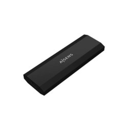 Box esterno Aisens M.2 (NGFF) - SATA/NVMe a USB 3.1 Gen2 - Nero