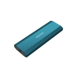 Aisens Caja Externa M.2 (NGFF) - SATA/NVMe a Usb3.1 Gen2 - Color Azul