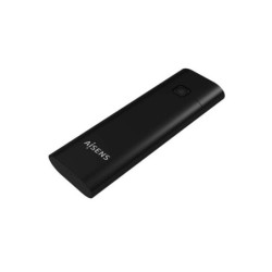 Aisens Caja Externa M.2 (NGFF) NVMe a USB3.2 GEN2 - Color Negro