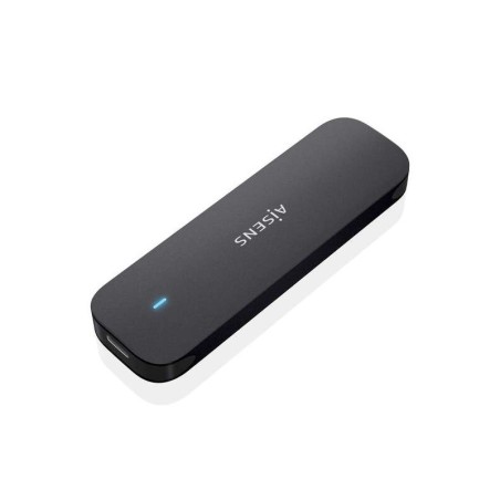 Aisens Caja Externa M.2 (NGFF) ASM2-024B NVMe a USB3.2 GEN2 - Color Negra