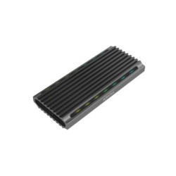 Custodia esterna Aisens M.2 (NGFF) per SSD M.2 SATA/NVME a USB3.1 GEN2 - Colore grigio