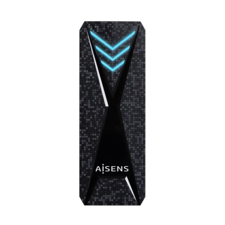 Custodia SSD esterna Aisens M.2 NGFF/NVMe USB-C 3.2 Gen2 - Illuminazione LED RGB