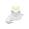 Aisens Regleta de Enchufes Sobremesa Multifuncion con 4 Tomas + 1xUSB-C - 3xUSB-A - Luz Nocturna - 1.8m - Color Blanco