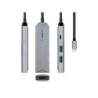 Aisens USB-C Dock 4 in 1 - Da USB-C a 1xHDMI - 2xUSB - 1xPD - 15 cm - Colore Grigio