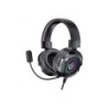 Conceptronic Auriculares Gaming con Microfono - Iluminacion LED - Diadema Ajustable - Almohadillas Acolchadas - Cable de 2.20m