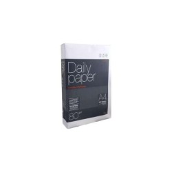Daily Paper Papel A4 80gr. 210x297mm (500 Hojas) Blanco