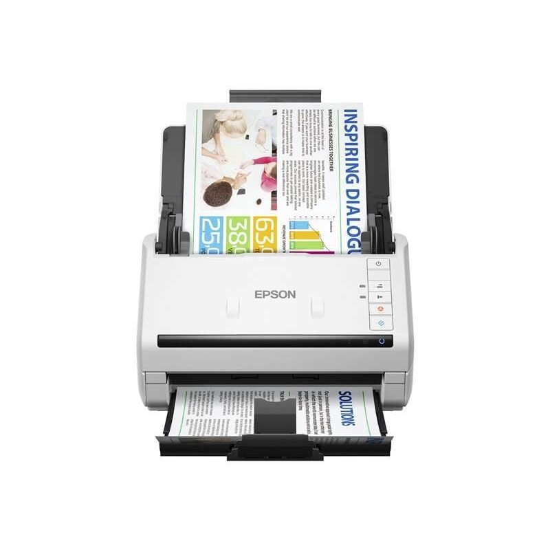 Epson Workforce DS-530II Scanner per documenti A4 fronte/retro ADF 600 dpi - Velocità di scansione 35 ppm Epson Workforce DS-530II Scanner per documenti A4 fronte/retro ADF 600 dpi - Velocità di scansione 35 ppm