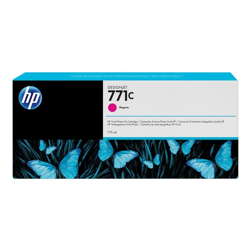 Cartuccia d'inchiostro originale magenta HP 771C - B6Y09A Cartuccia d'inchiostro originale magenta HP 771C - B6Y09A