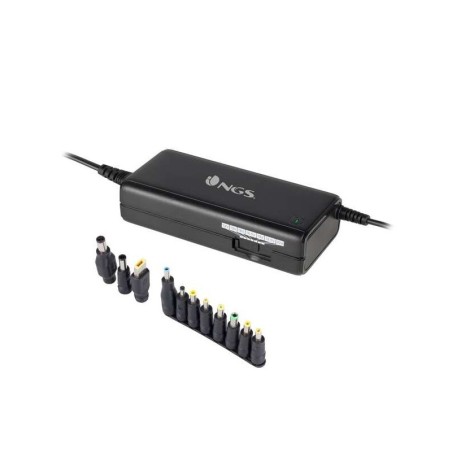 Caricabatteria Universale per Laptop NGS Ban 90W - 11 Adattatori - Voltaggio 12-20V - Indicatore LED