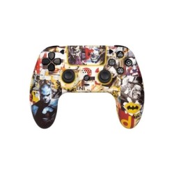 FR-TEC Batman Mando/Gamepad PC, PS4 Bluetooth - Retroiluminacion RGB - Vibracion - Autonomia hasta 10h