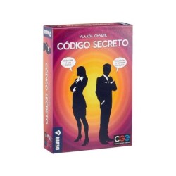 Codigo Secreto Juego de Cartas - Tematica Detectivesca - De 2 a 8 Jugadores - A partir de 8 Años - Duracion 15min. aprox.